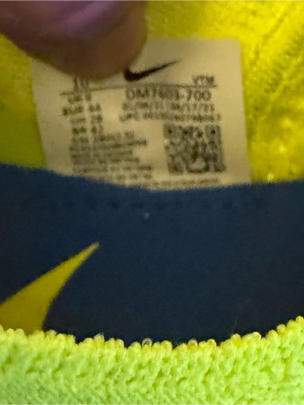 Nike vibrant yellow